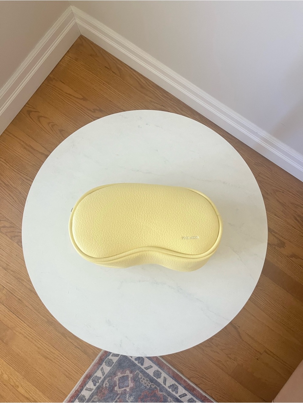 Pixie Mood Butter Yellow Pebbled Crossbody Bean Bag - Picture 2 of 6